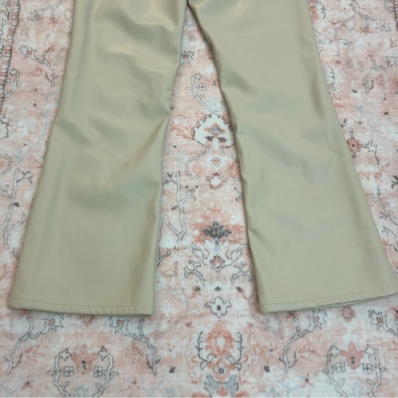 Zara leather mini flare pants - Picture 6 of 6